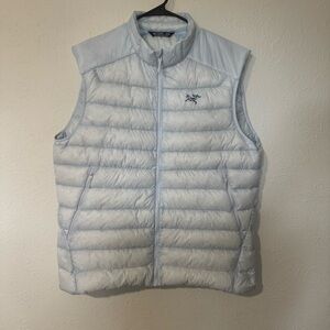 Arc'teryx Cerium Vest Men's Light Blue Size XL